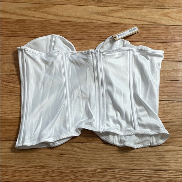SKIMS White Bandeau Corset - Picture 3 of 7